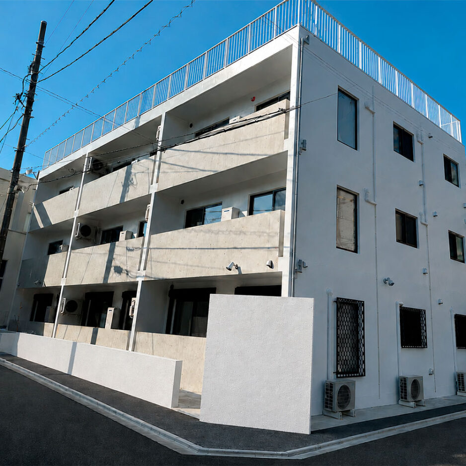 足立区RC賃貸住宅施工事例